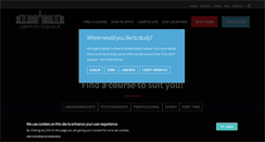 Desktop Screenshot of griffith.ie
